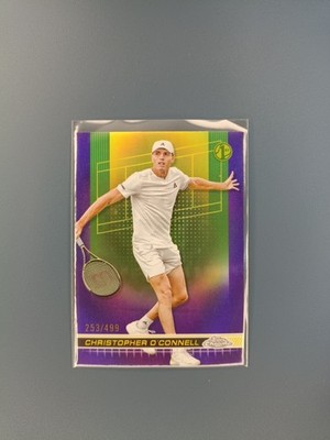 2024 Topps Chrome Tennis Christopher O'Connell #150 Prurple Refractor 253/499