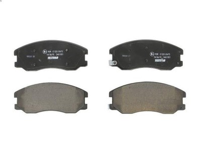 Bremsbelagsatz, Scheibenbremse TEXTAR 2451001 SATURN VUE SUV 3.5 2008-2009