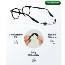Eyewear Retainer Adjustable Eyeglass Strap Neck Cord Holder Reading Sunglasses.