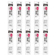 ZEBRA Oil-Based Ballpoint Pen Refill Slurry EQ-1.0 Lead Red 10 Pieces