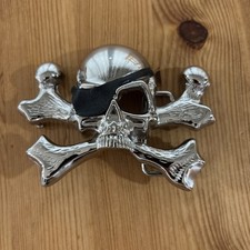 Pirate Skull Belt Buckle