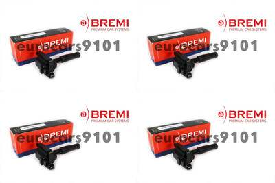 Set of (4) Jaguar XJ8 BREMI Direct Ignition Coils 5122 LCA1510AB