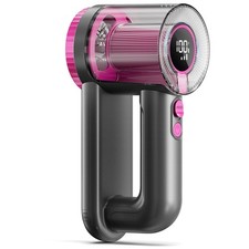 Rechargeable Fabric Shaver, 2-in-1 Lint Remover for Clothing, Purple 