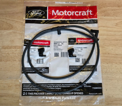 NEW 2011-2016 Ford F250-F350 S/Duty Windshield Washer NOZZLES & Supply HOSE, OEM