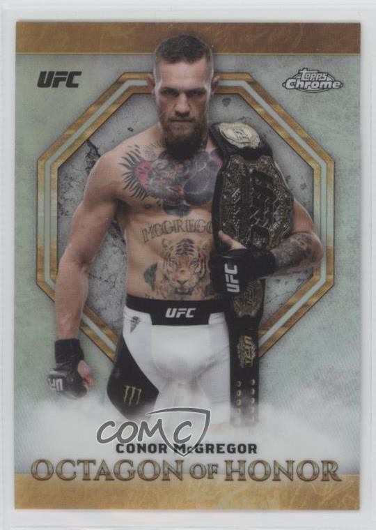 2019 Topps Chrome UFC Octagon of Honor Conor McGregor #OH-CM 01b5