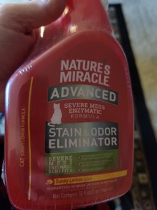 Nature's Miracle Advanced Stain and Odor Eliminator Spray 32 fl oz