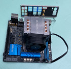 asrock x99e-itx/ac motherboard 6800k CPU combo *parts or not working*