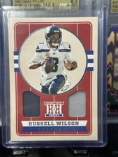 Russell Wilson 2019 Panini Chronicles Hometown Heroes Double Patch #34/199
