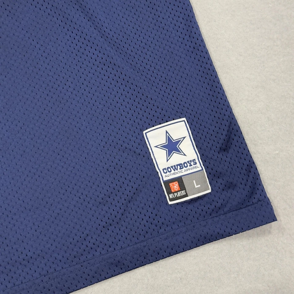 Camiseta de los Dallas Cowboys para hombre grande azul NFL fútbol Jason Witten 82 camisa Foto 3 de 4