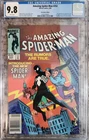 AMAZING SPIDER-MAN #252 Newsstand Edition CGC 9.8 1st Black Costume White Pgs!