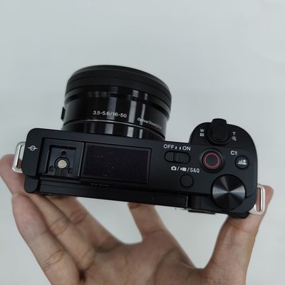 Sony ZV-E10 ZVE10 24.2MP Black Mirrorless Digital Camera with 16-50mm OSS Lens