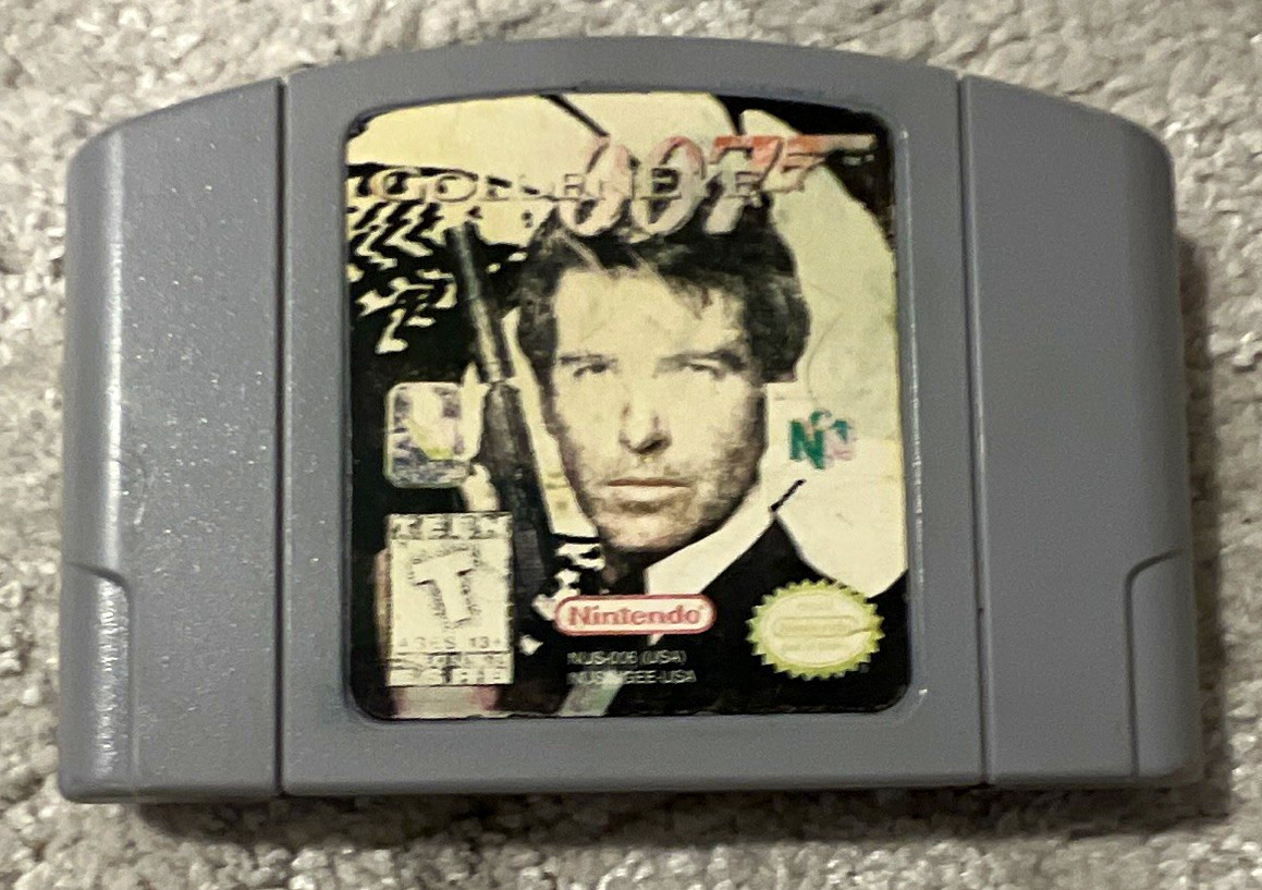 GoldenEye 007 Nintendo 64 N64 Multiplayer FPS James Bond. TESTED, Read