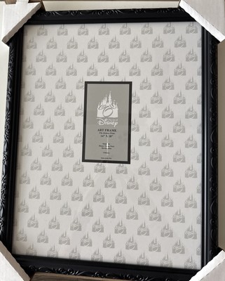 Disney Parks Mickey Mouse Art Frame Print Whimsical Black 14x18