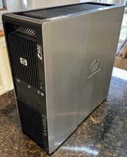 HP Z600 Workstation Desktop PC 2x Intel Xeon QuadCore CPU 24Gb RAM + SSD Drive
