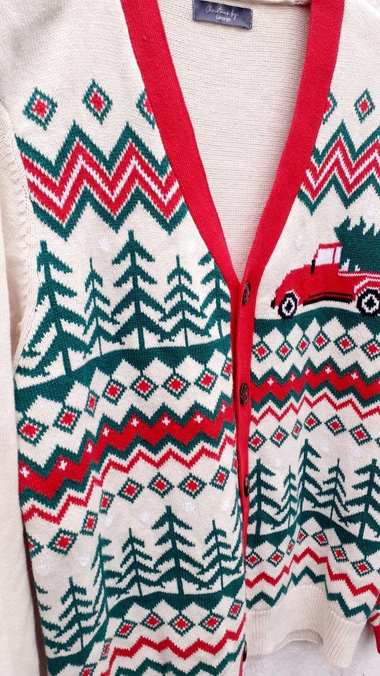 Cárdigan Navidad GEORGE Talla Grande 16-18 Foto 2 de 3