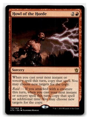 Magic the Gathering #112/269 Howl of the Horde