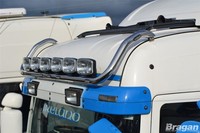 Bragan Roof Bar FüR Scania P G R Vor 2009 Highline Mit 6 Spots 7 LED 2 Beacon