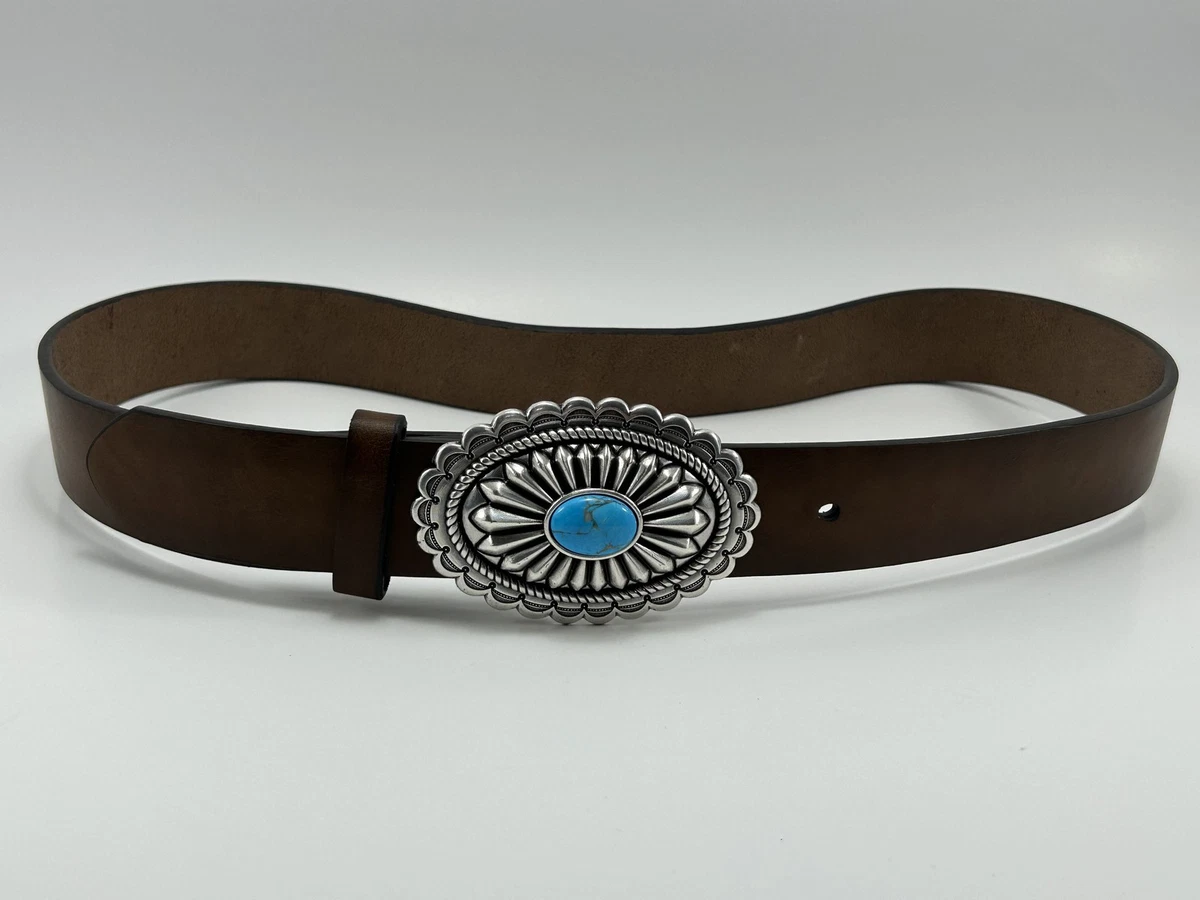 Blue Leather Original Vintage Belts for sale | eBay
