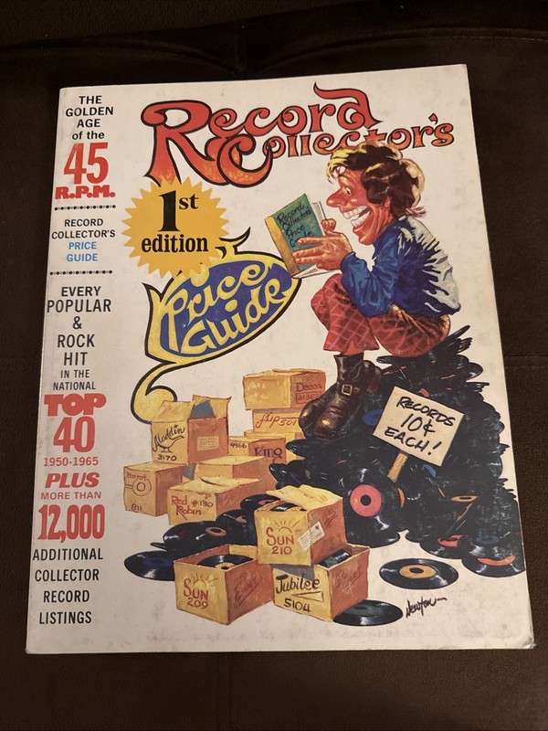 Record Collector's Price Guide 1976 FIRST EDITION 45 R.P.M.   by Jerry Osborne