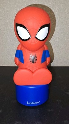 LEXiBOOK Spiderman Nightlight and Speaker for Childrens Room Battery Powered New
