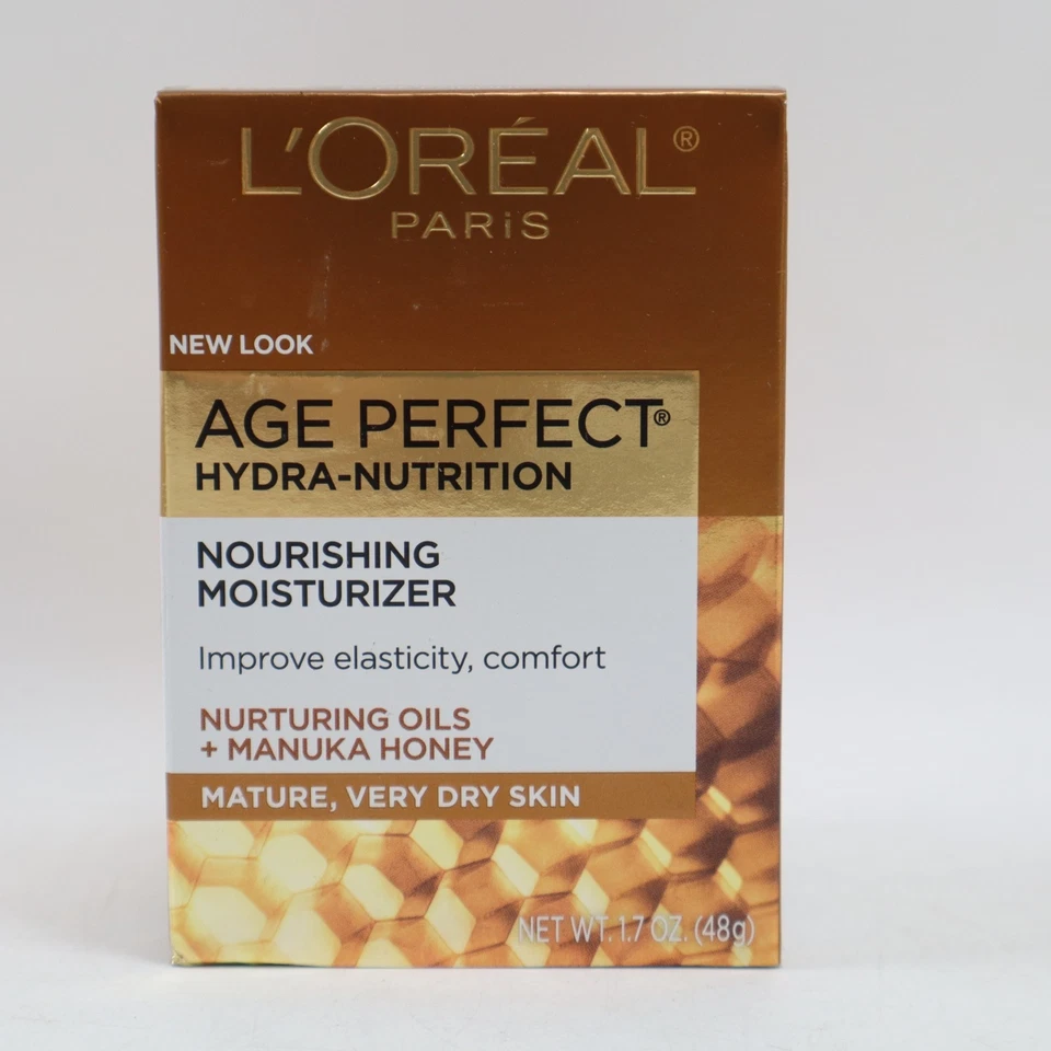 Crema de día antienvejecimiento L'Oreal Age Perfect Hydra-Nutrition con extracto de miel de Manuka Foto 2 de 4