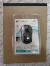 Logitech Wireless M187 Ultra Portable Mini Size Mouse 910-002726