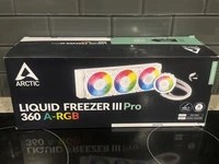 ARCTIC Liquid Freezer III Pro 360 A-RGB (White) - AIO CPU Cooler, 3 x 120 mm Wat
