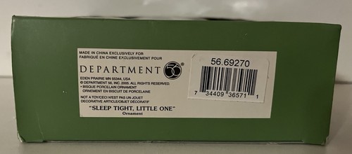 Department 56 Sleep Tight, ornamento Little One Snowbabies - Luna e bambino "NUOVO" - Foto 4 di 9