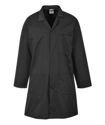 Portwest Lab Coat (2852) - Herren Jacke, 65% Polyester, Öko-Tex, klassisches Styling