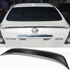 For 2007 2008 2009-2012 NISSAN ALTIMA 4dr Factory Style Spoiler w/LED UNPAINTED