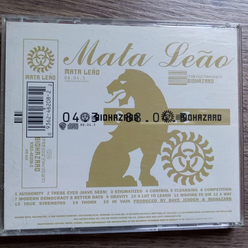 Biohazard - Mata Leao - CD 1996 - Bild 2 von 2