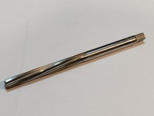 Hand Reamer 1/4" diam HSS Spiral flute straight shank 4" long DORMER USED Ref 66