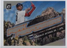 2019 Panini Donruss Optic Peak Performers Holo Prizm Ronald Acuna Jr #PP-6 8k7