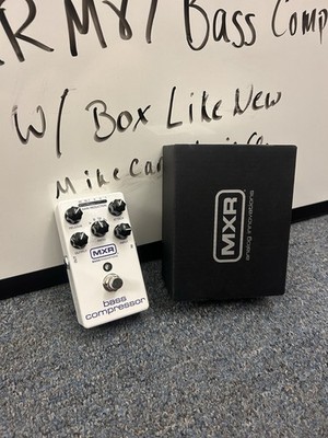 MXR M87 Bass Compressor Bass Guitar Effects Pedal