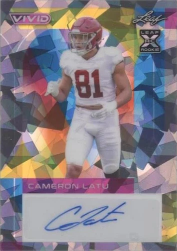 2023 Leaf Vivid Cameron Latu #BA-CL1