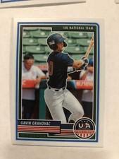 2023 Panini Stars & Stripes USA Baseball (Optichrome) 50 Gavin Grahovac