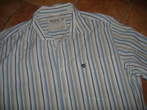 CAMISA TIMBERLAND PARA HOMBRE, TALLA L, G/C, CAMISA/TOP DE DISEÑADOR PARA HOMBRE