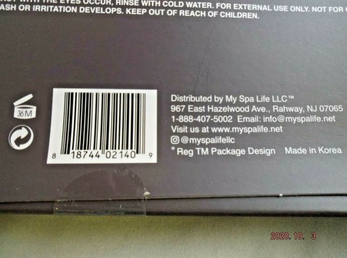 (2) 3 Packs SpaLife Facial Rock the Detox Rejuvenating Volcanic Ash Masks - Picture 3 of 3