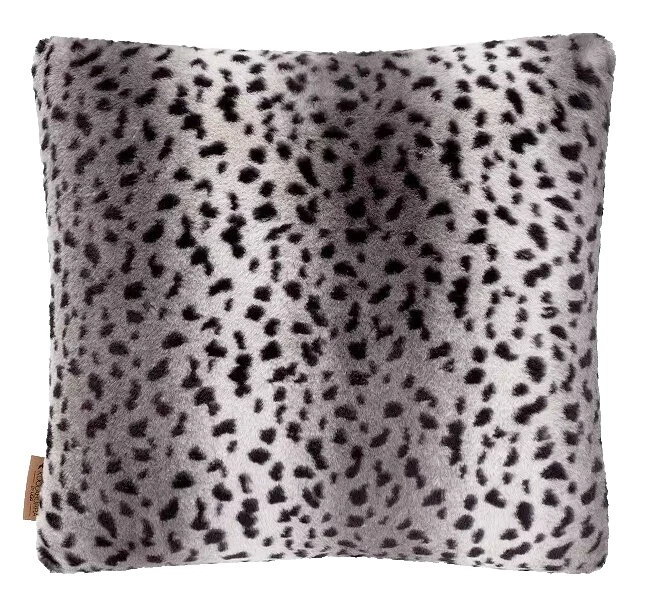 Faux Fur Animal Print Square Home Décor Pillows