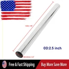 2.5" Inch T304 Stainless Steel Straight Exhaust Pipe Tube Piping Tubing 63MM