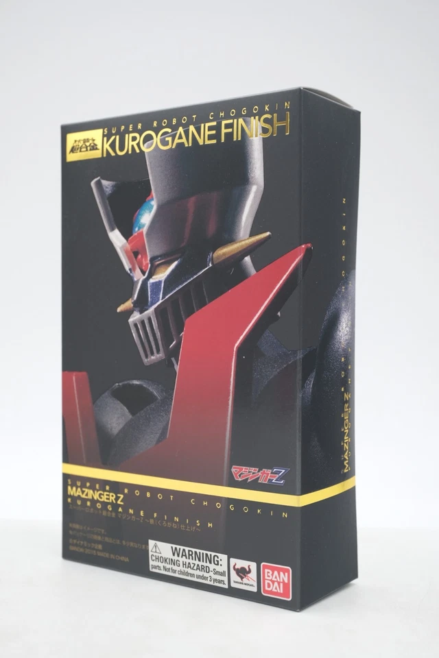 Bandai Super Robot Chogokin Mazinger Z Acabado Kurogane Vendedor de EE. UU. Nuevo Sellado Foto 3 de 4
