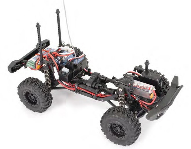 Mini Rc Autos FTX Outback MINI 3.0 RANGER (Land Rover) – 1:24 4x4 Rock Crawler, Hellgrün, RTR Rc Crawler RTR