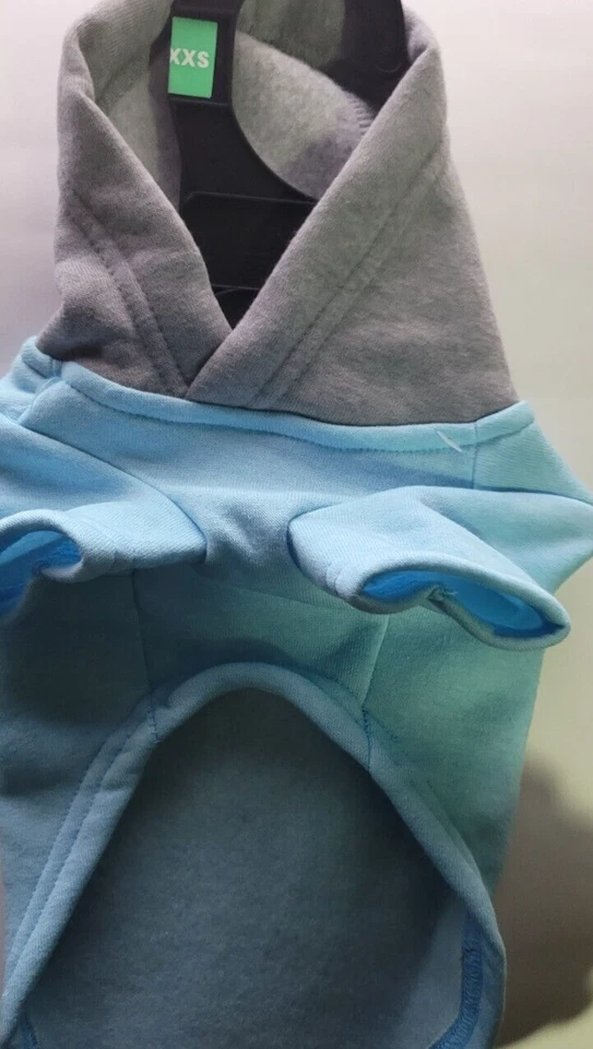 YOULY The Gourmet Blue I Licked It So It's Mine Taco Dog Hoodie, XX-Small - Image 4 of 4