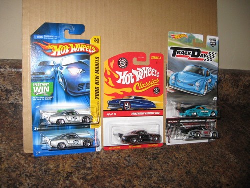 Lot de 5 Volkswagen Karmann Ghia Garage Classics 2006 modèles neufs VW - Photo 1/4