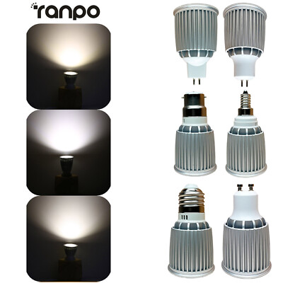 Dimmable Led Spotlight Bulbs 12w Cob E14 Bulb Red Gu5.3 Brightest Mr16 For Room