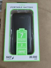 Liquipel Powertek Compact Portable Charger - Battery Bank 20,000 mAh - Micro USB