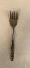  Oneida Rose Pendant Serving Fork 8.5 Inches Long   Oneida Distinction Deluxe 