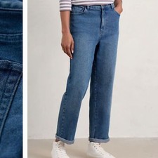 SEASALT CORNWALL Trenow Cove Straight Leg Jeans SZ 10