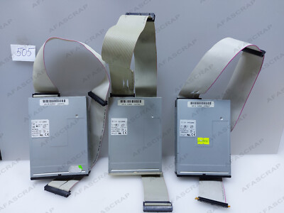 3 Pcs Sony MPF920 Z/121 131 3.5  1.44MB FLOPPY DRIVE Ribbon Cables 34 pin TESTED