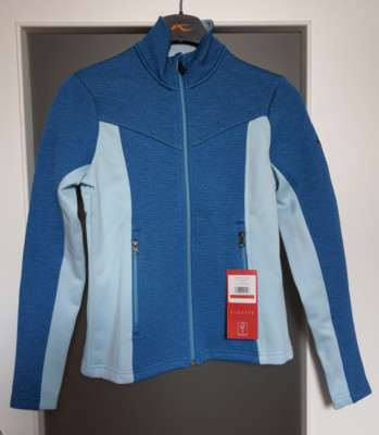 Spyder Encore Damen Midlayer Fleecejacke Blau Gr. XS - NEU + OVP - 180,00 